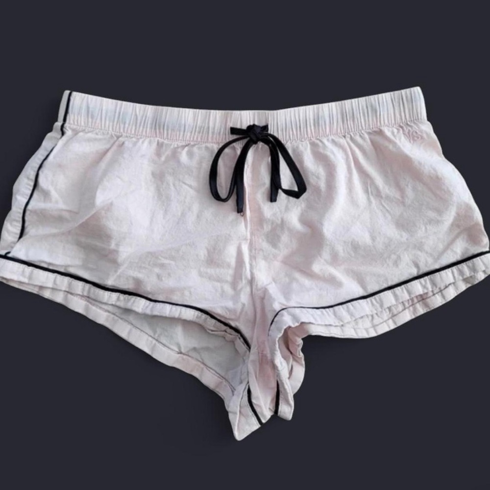 Pink Victoria's Secret lounge shorts